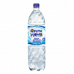  Вода для питья детская негазированная "Фрутоняня" 1.5л N1 