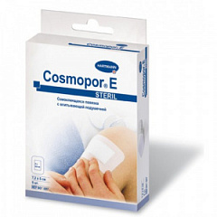 Повязка "Cosmopor E" стер самоклеющ послеоперац сорбционная 7.2см*5см N5 