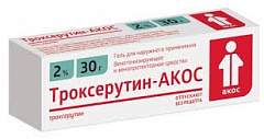  Троксерутин-АКОС гель 2% 30г N1 