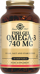  Рыбный жир Омега-3 740мг (БАД) капс 1942г N50 