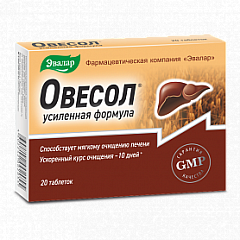  Овесол усиленная формула БАД тб 0.58г N20 