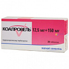 Коапровель тб 150мг+12,5мг бл №14х2 