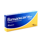 Вальдоксан тб п/о 25мг №28 