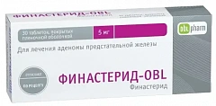  Финастерид-OBL тб 5мг N30 