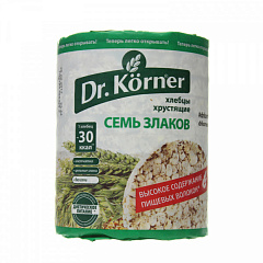  Хлебцы "Dr. Korner" 7 злаков 100г N1 
