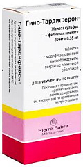  Гино-тардиферон тб 80мг+0,35мг N30 