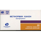 Метформин Канон тб п/плен об 500мг N60 