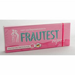 Тест на беременность Frautest expert (кассета с пипеткой) ультрачувствительный N1 