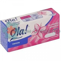  Тампоны "Ola!" super plus (5 капель) N16 