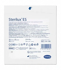  Салфетка стерильная "Sterilux ES" 10х10см 21нить 8слоев N10 