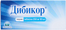 Дибикор тб 250мг N60 