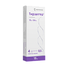 Тирзетта р-р д/п/к введ 15мг 0,5мл №4 
