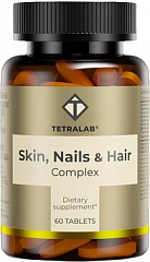  Комплекс для кожи, волос и ногтей "Tetralab" (БАД) тб 1700мг N60 