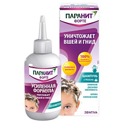  Шампунь Паранит Форте Усиленная Формула педикулицидный 200мл N1 