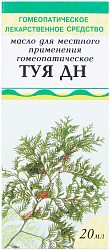 Туя-ДН масло гомеопат 20 мл N1 