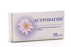 Эстровагин свечи вагинальн 0.5мг N10 