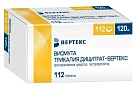 Висмута трикалия дицитрат тб 120мг №112 