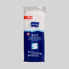  Вата хлопковая "Матопат" зиг-заг 50г N1 