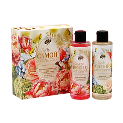  Набор подарочный "Будь самой счастливой!" (гель для душа 200мл+ шампунь 200мл) N1 