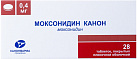 Моксонидин тб 0,4мг №28 