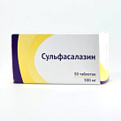 Сульфасалазин тб 500мг N50 