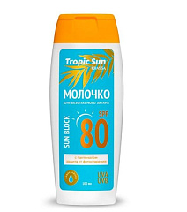  Молочко для безопасного загара "Krassa" Tropic Sun SPF-80 100мл N1 