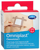 Пластырь "Omniplast" цв кожи 1,25см х 5м (текстиль) пласт уп N1 