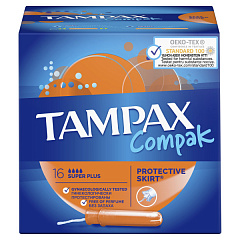  Тампоны "Тампакс" Compak с аппликатором супер плюс дуо N16 