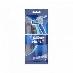  Станок Gillette Blue 2 одноразовый с увлажняющей полоской N5 