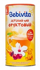  Чай детский "Bebivita" фруктовый 200г N1 