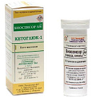 Тест-полоски для экспресс-диагностики для опред глюкозы и кетонов в моче пакет N50 