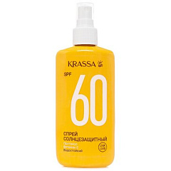  Спрей солнцезащитный Krassa SPF 60 150мл N1 