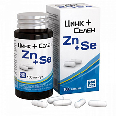  Цинк+Селен (ZN+SE) (БАД) капс 315мг N100 