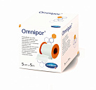 Пластырь "Omnipor" нетканый (белый) 5см*5м N1 