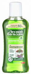  Ополаскиватель полости рта "Лесной бальзам" С маслом кедровых орешков и экстрактом шалфея 400мл N1 
