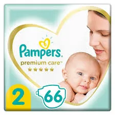  Подгузники "Pampers Premium Care" 4-8кг Mini N2 